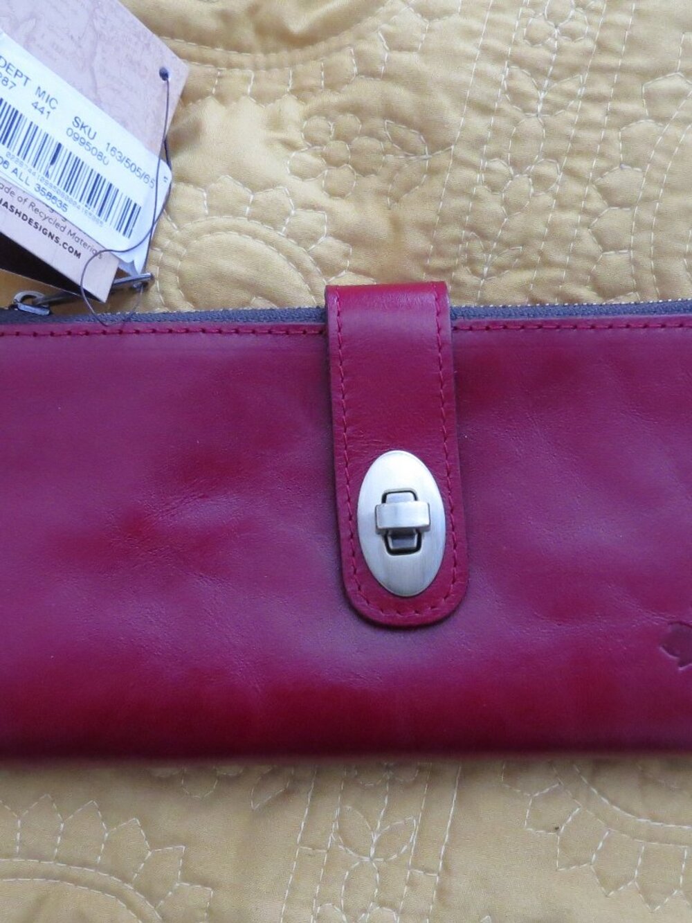 Patricia Nash Leather Women's Wallet NWT